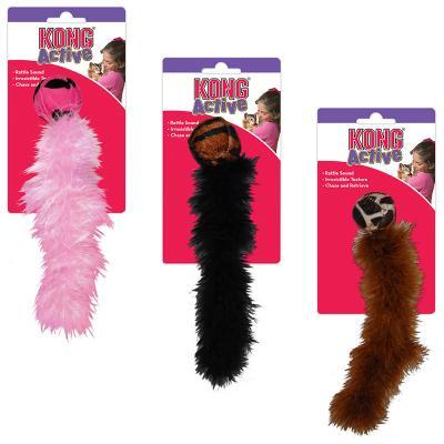Kong Active Wild Tails kissanlelu