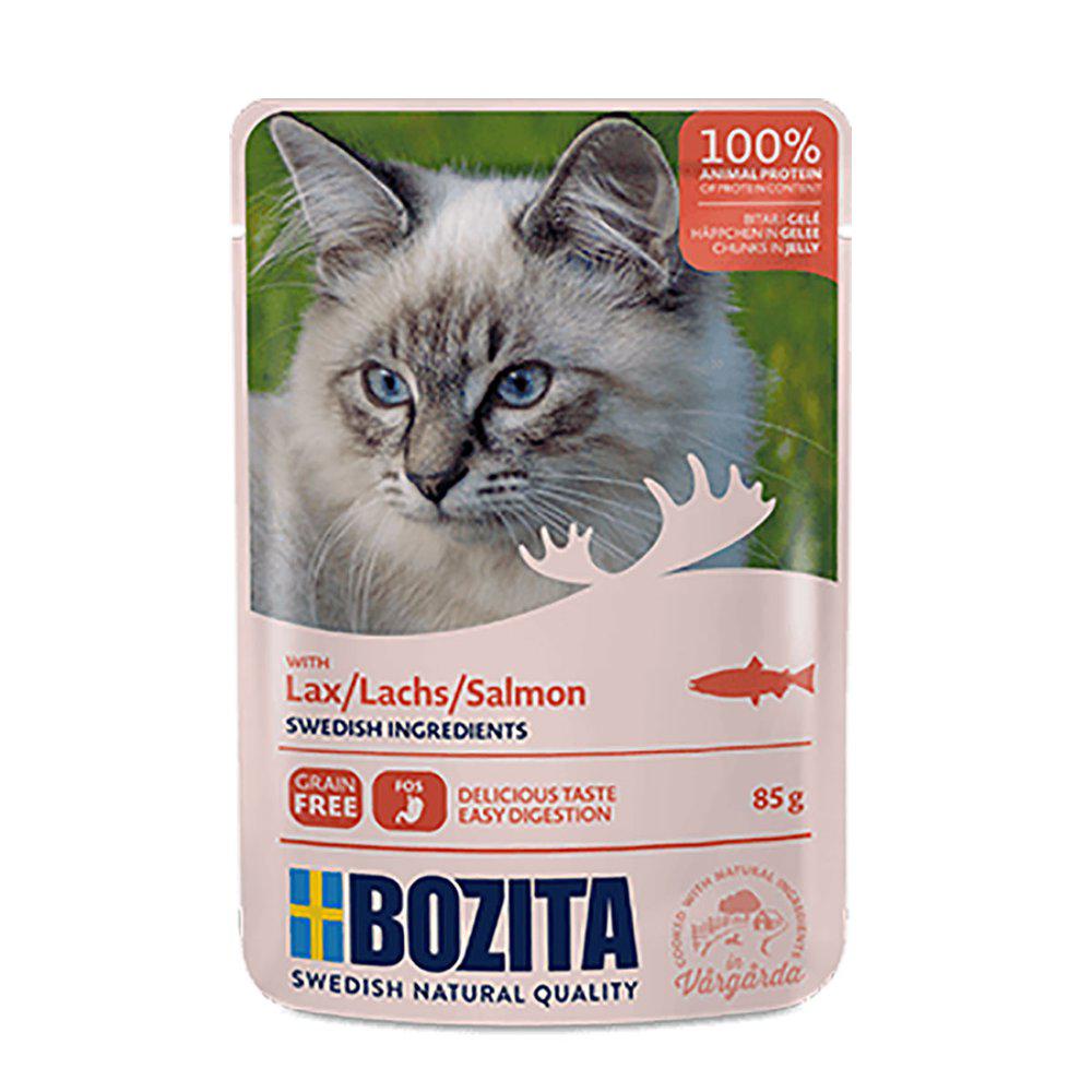 Bozita lohta hyytelössä kissalle 85 g