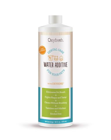 Oxyfresh Water Additive with Oxygene liuos kissalle ja koiralle 237 ml