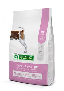 Nature's Protection Junior All Breed lammas koiralle 2 kg