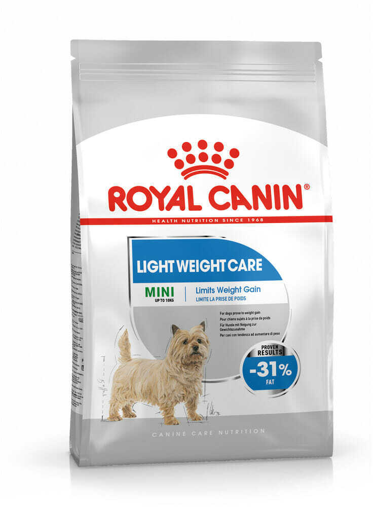 Royal Canin Light Weight Care Mini koiralle 8 kg