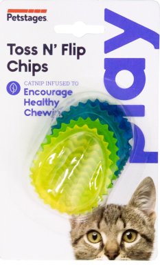Petstages Toss N' Flip Chips kissanlelu