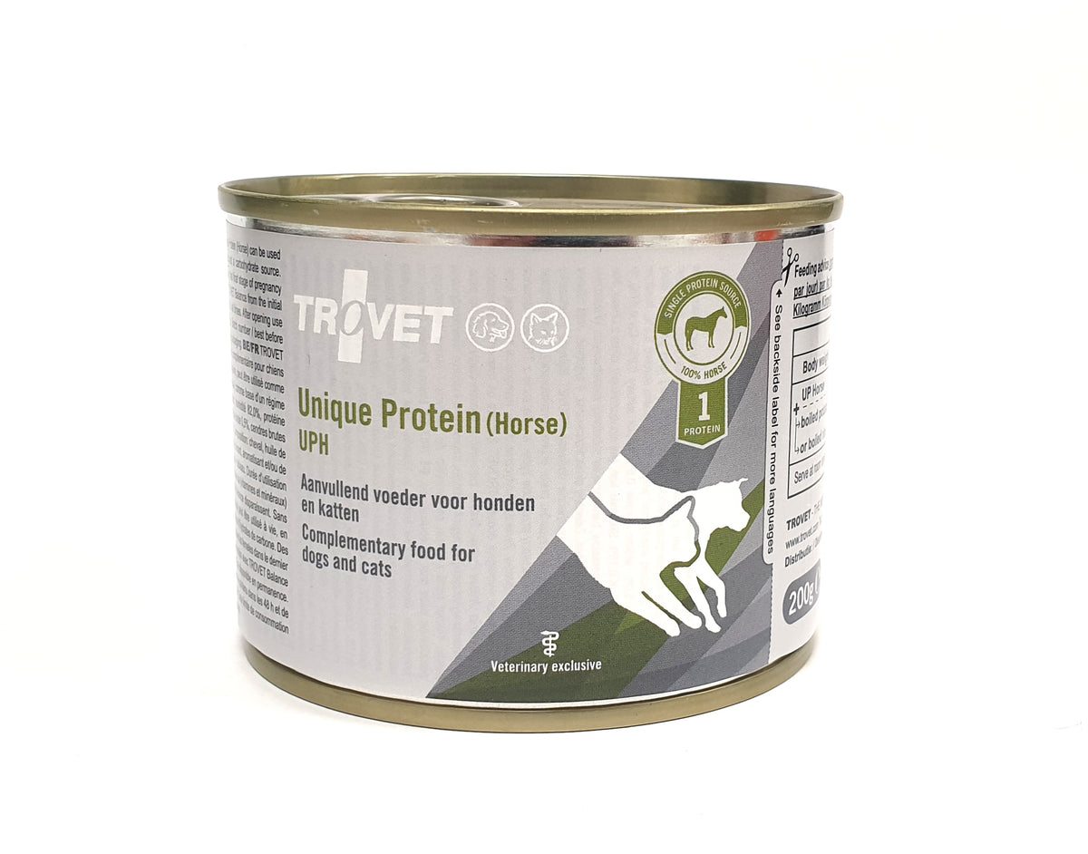 Trovet Unique Protein UPH hevonen kissalle ja koiralle 6 x 200 g