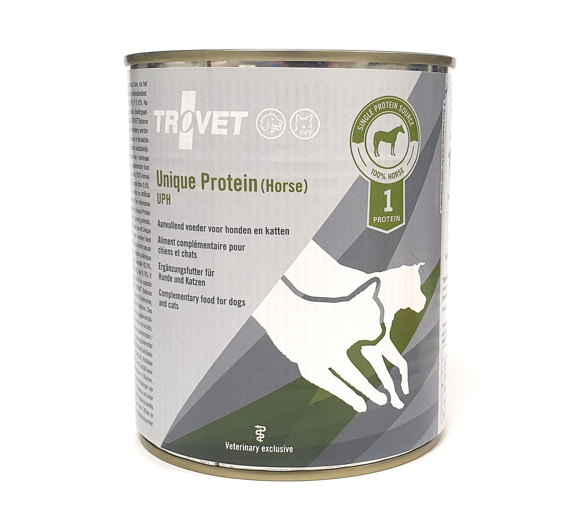 Trovet Unique Protein UPH hevonen kissalle ja koiralle 800 g MAISTELUPAKKAUS