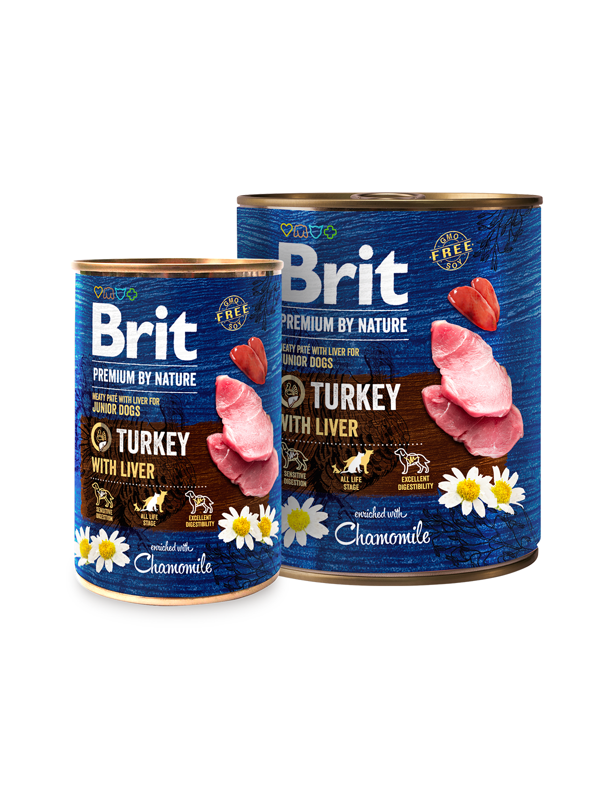 Brit Premium by Nature Kalkkuna-maksa koirille 6 x 400 g