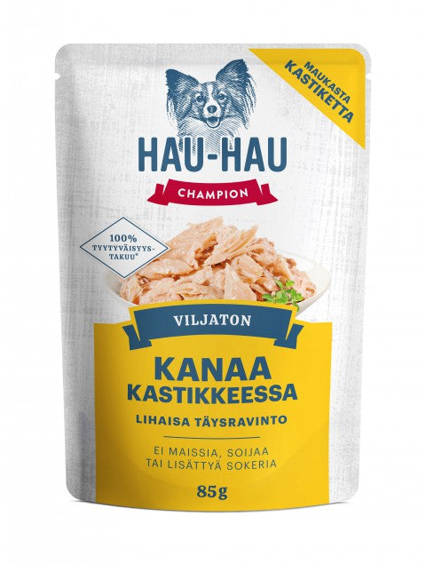 Hau-Hau Champion Viljaton kanaa kastikkeessa 85 g