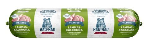 Hau-Hau Champion Viljaton lammas-kalkkuna koiranmakkara 14 x 350 g