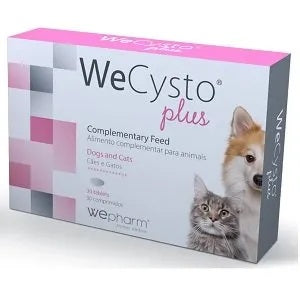 WePharm WeCysto Plus makutabletit kissalle ja koiralle 30 kpl