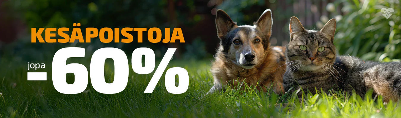 Kesäpoistoja jopa -60%