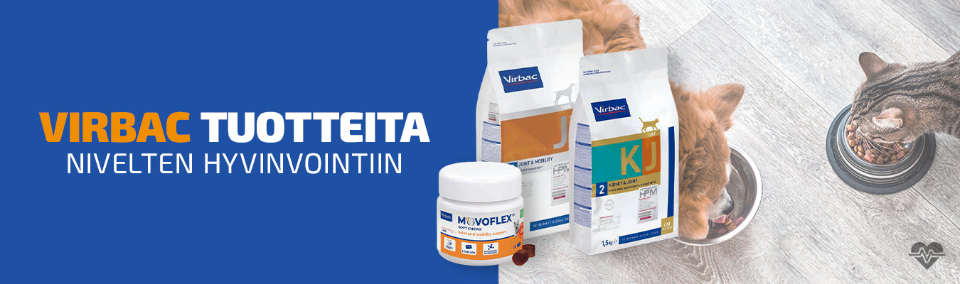 Virbac tuotteita nivelten hyvinvointiin