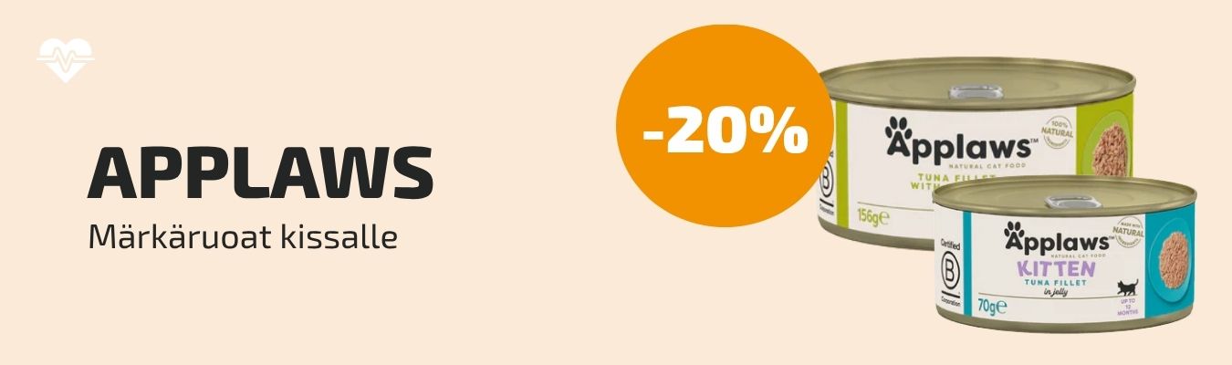 Applaws kissan märkäruoat -20%