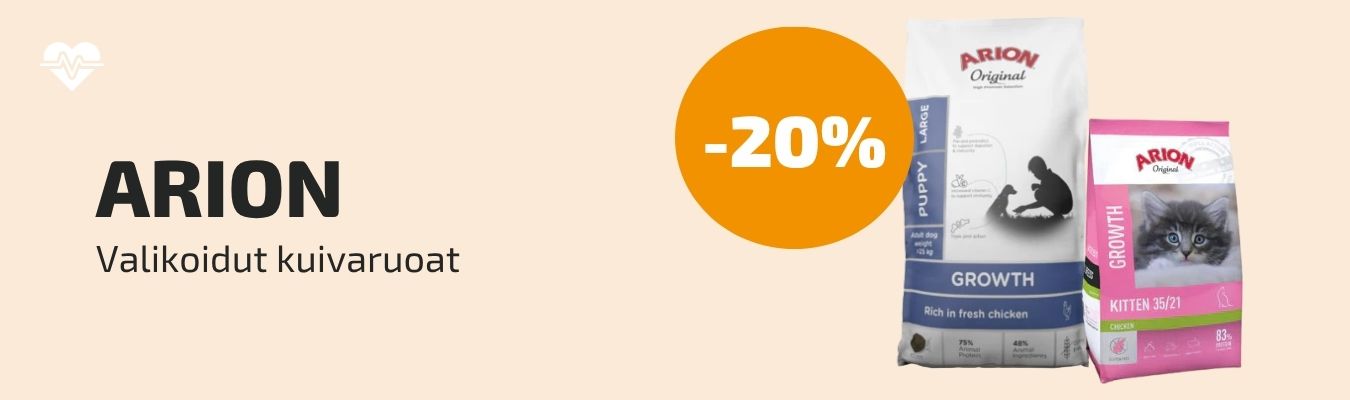 Valikoidut ARION kuivaruoat -20%