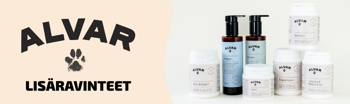 Alvar Pet lisäravinteet