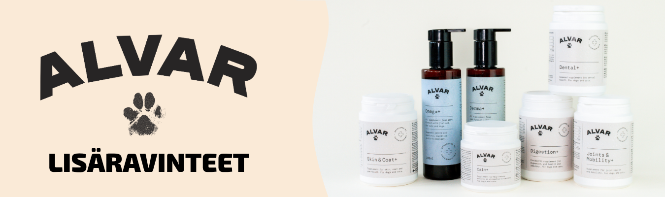 Alvar Pet lisäravinteet