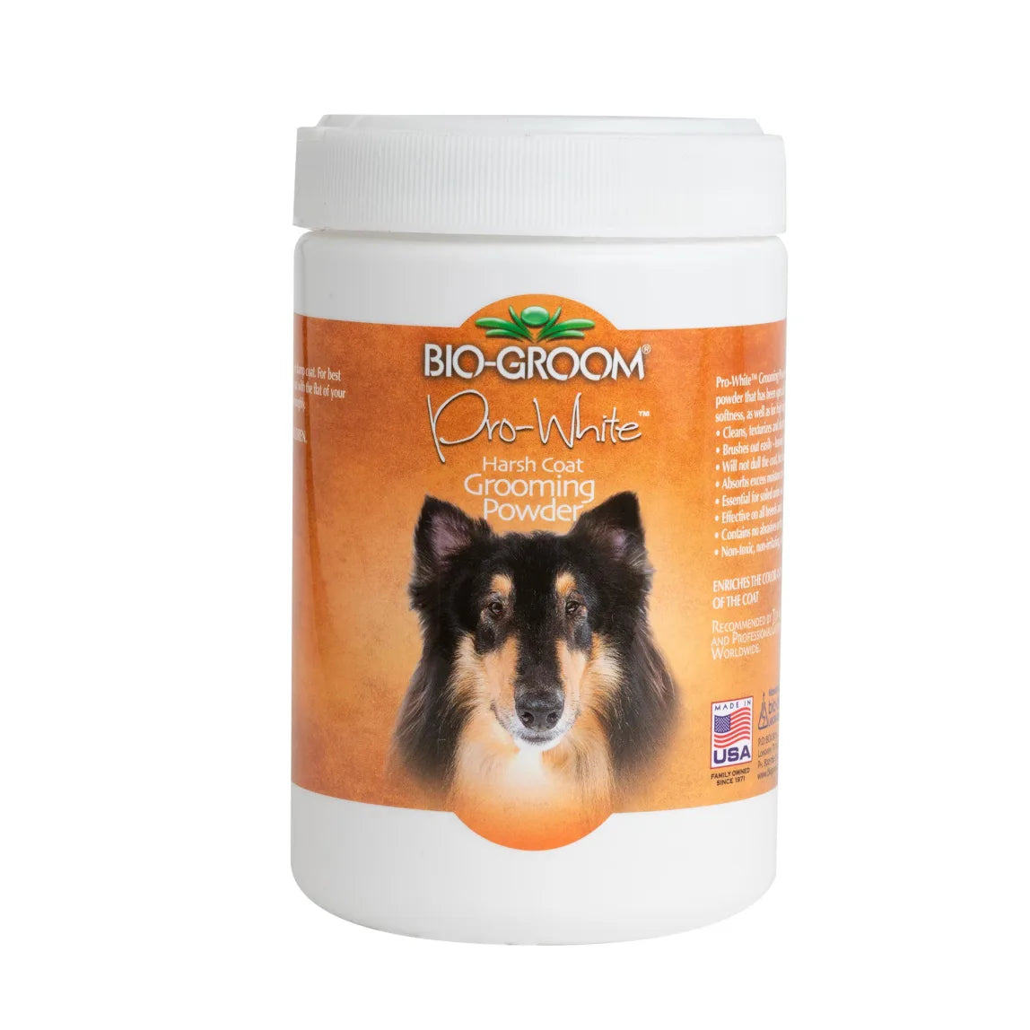 Bio-Groom Pro-White Harsh Coat karkeaturkkiselle hoitojauhe 226g