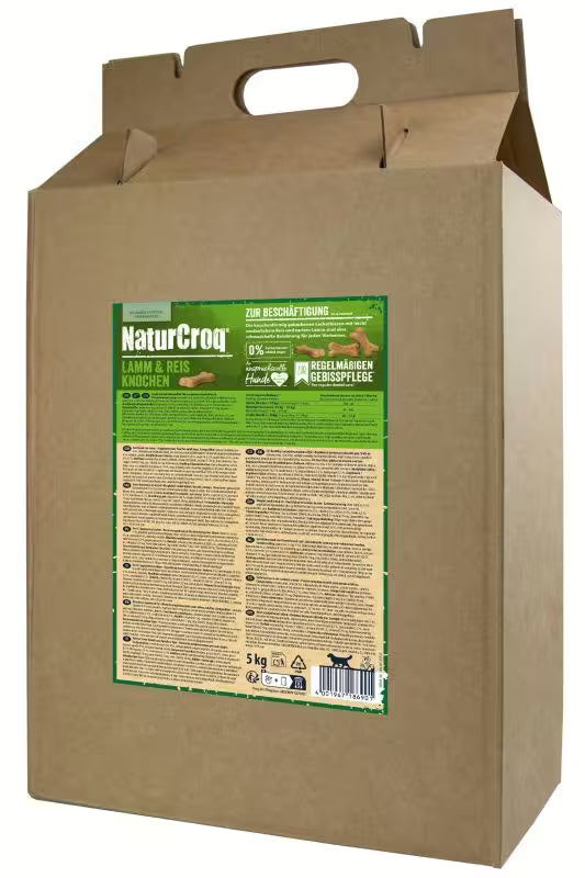 Happy Dog NaturCroq Lammas ja riisi koirankeksi 5 kg