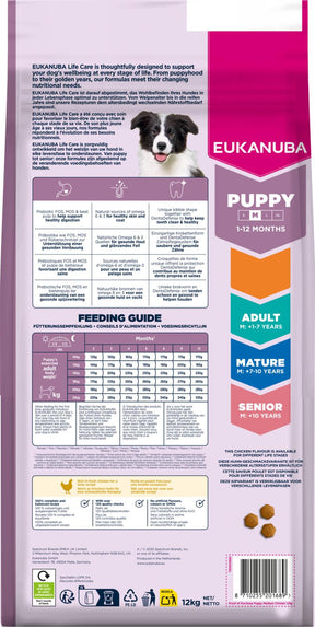 Eukanuba Puppy Medium Breed koiran kuivaruoka