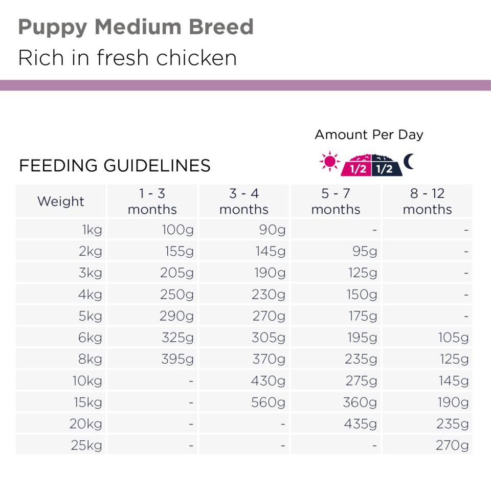 Eukanuba Puppy Medium Breed koiran kuivaruoka