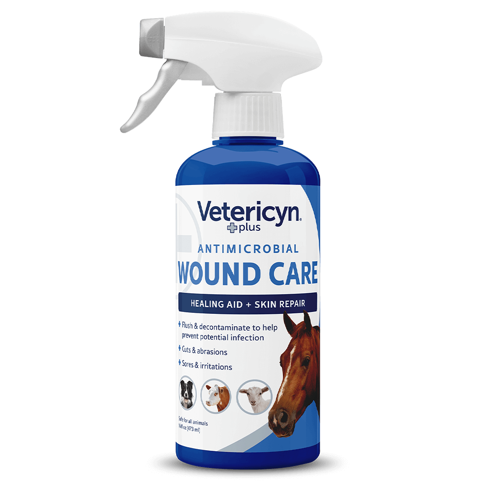 Vetericyn+ Antimicrobial Wound Care haavasuihke 473 ml