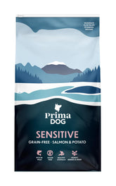 PrimaDog Sensitive Viljaton lohi-peruna aikuisille koirille 10 kg