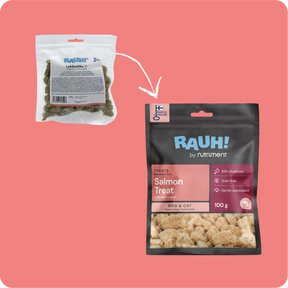 RAUH! Salmon Treat - Lohiherkku 100 g