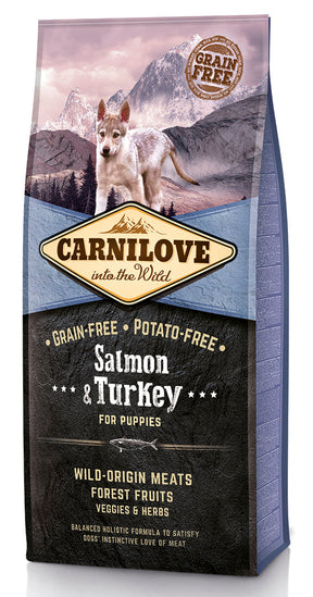 Carnilove Salmon-Turkey for Puppies koirille