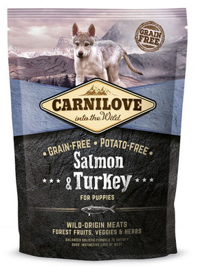 Carnilove Salmon-Turkey for Puppies koirille