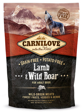 Carnilove Lamb-Wild Boar for Adult koirille