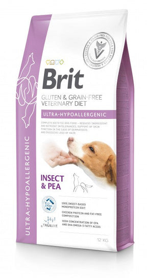 Brit Veterinary Diet Ultra-hypoallergenic Insect & Pea koiralle