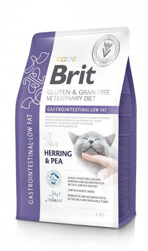 Brit Veterinary Diet Gastrointestinal-Low Fat Herring & Pea kissalle