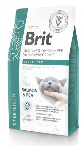 Brit Veterinary Diet Sterilised Salmon & Pea kissalle