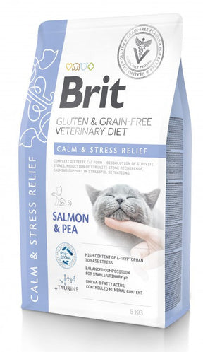 Brit Veterinary Diet Calm & Stress Relief Salmon & Pea kissalle