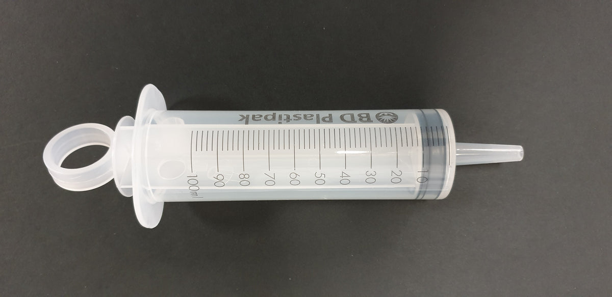 Steriili lääkeruisku kumimännällä 100 ml 1 kpl PÄIVÄYSTARJOUS