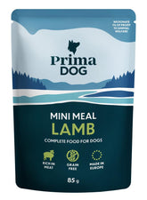 PrimaDog Mini Meal lammasta kastikkeessa 85 g