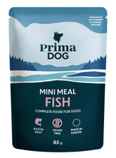 PrimaDog Mini Meal kalaa kastikkeessa 85 g