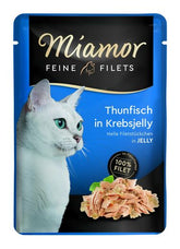 Miamor Feine Filets in Jelly tonnikalaa rapuhyytelössä 24 x 100 g