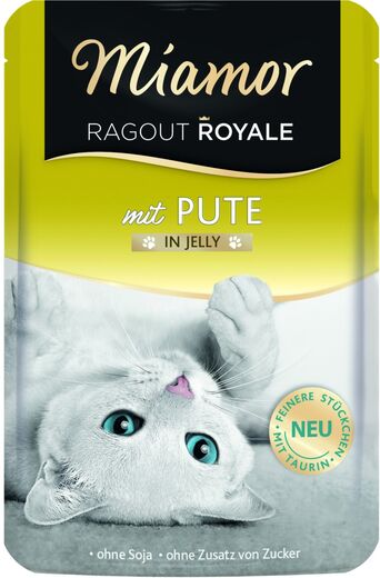 Miamor Ragout Royale in Jelly Kalkkuna kissalle 100 g MAISTELUPAKKAUS