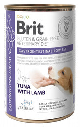 Brit Veterinary Diet Gastrointestinal-Low Fat Tuna with Lamb koiralle 6 x 400 g
