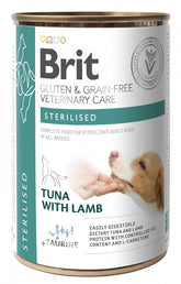 Brit Veterinary Diet Sterilised Tuna with Lamb koiralle 400 g MAISTELUPAKKAUS