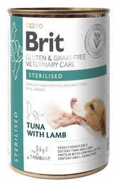 Brit Veterinary Diet Sterilised Tuna with Lamb koiralle 6 x 400 g