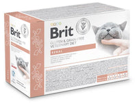 Brit Veterinary Diet Pouch Renal with Salmon kissalle 12 x 85 g