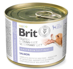 Brit Veterinary Diet Gastrointestinal Salmon koiralle 6 x 200 g