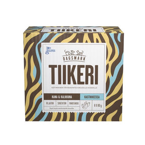 Dagsmark Tiikeri kana-kalkkuna kastikkeessa kissalle 8 x 100 g