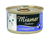 Miamor Pastete siipikarjansydän kissalle 12 x 85 g