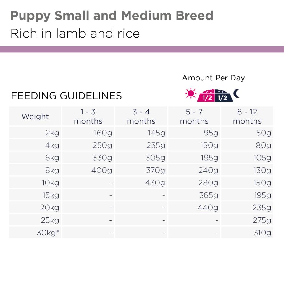 Eukanuba Puppy Small/Medium Lamb & Rice koiran kuivaruoka