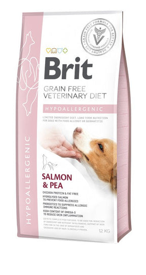 Brit Veterinary Diet Hypoallergenic Salmon & Pea koiralle