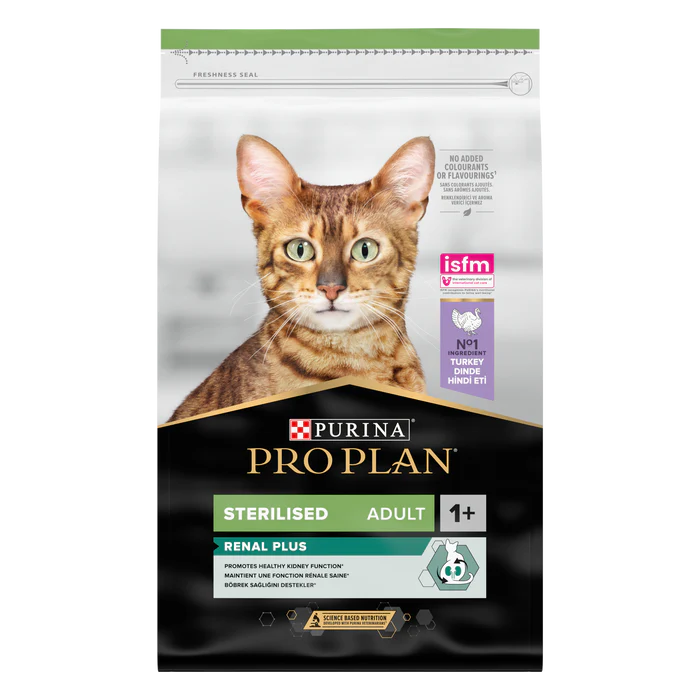 Pro Plan Cat Sterilised Adult 1+ Renal Turkey 1,5 kg PÄIVÄYSTARJOUS