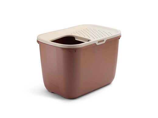 Savic Hop-In Hiekkalaatikko 58,5 x 39 x 39,5 cm Tuscan Red