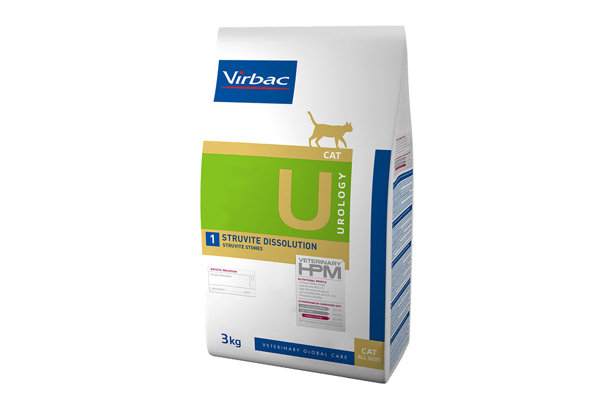 Virbac Urology Struvite Dissolution kissalle 3 kg PÄIVÄYSTARJOUS