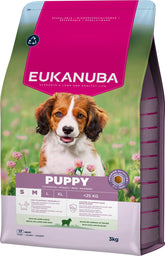 Eukanuba Puppy Small/Medium Lamb & Rice koiran kuivaruoka